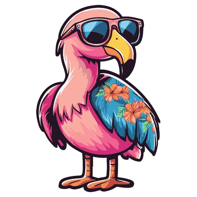 Flamingo Comic Vacation