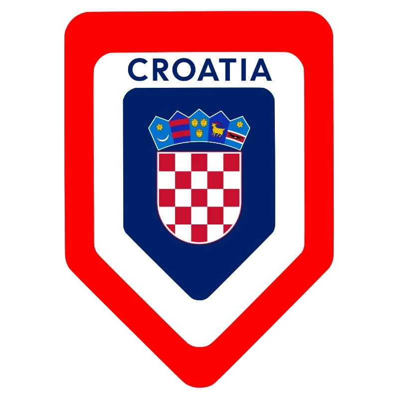 Kroatisches Wappen Emblem