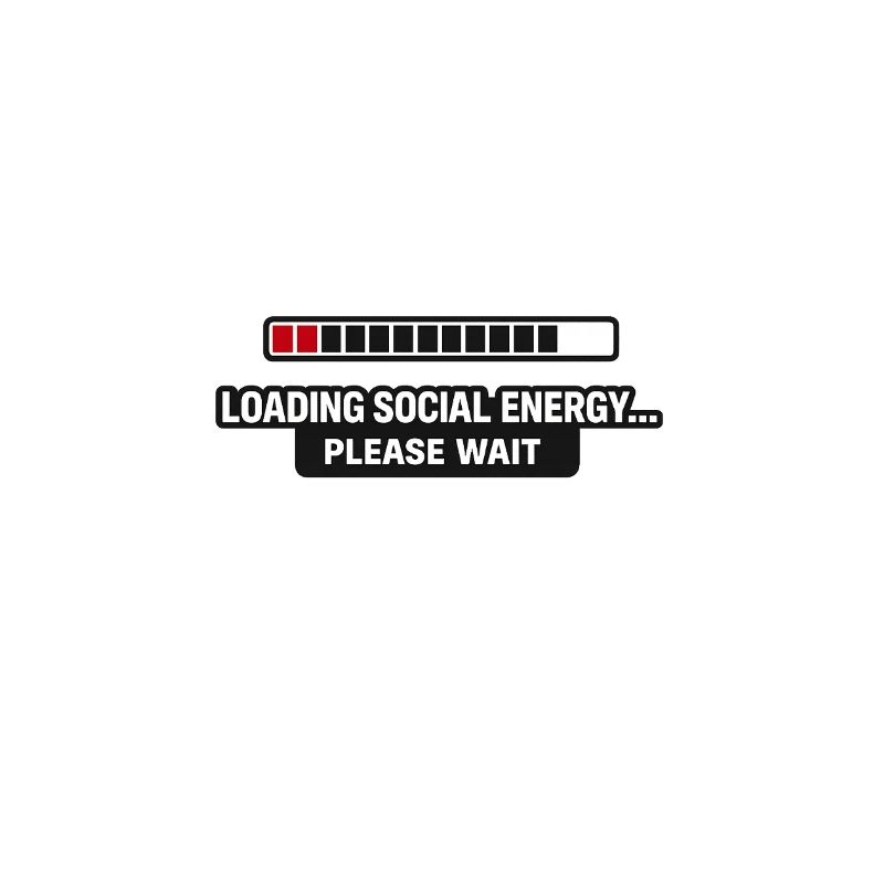 Soziale Energie wird geladen