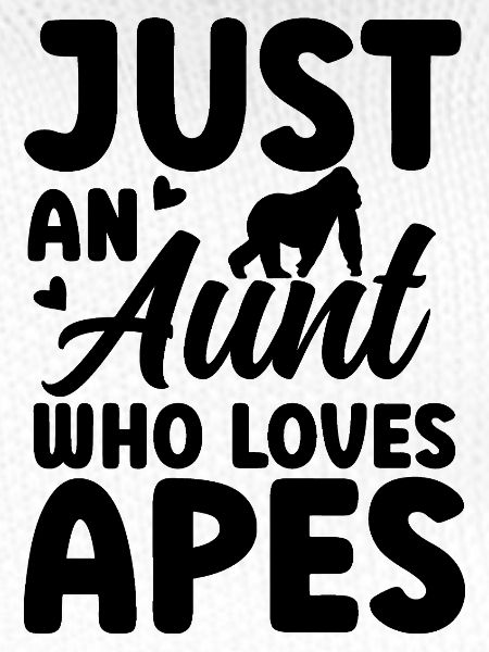 Affe Tante Spruch