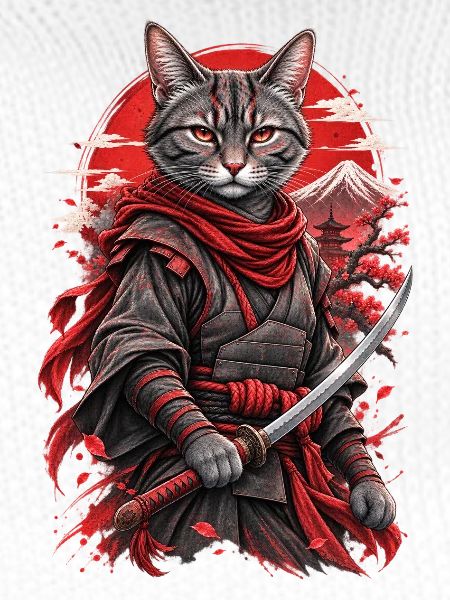 Samurai Katze