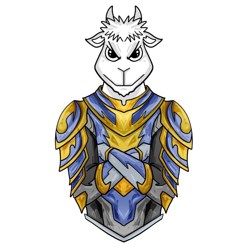 Knight Goat cool