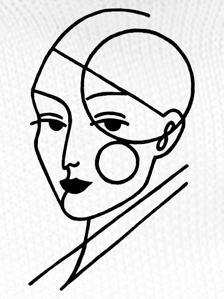 Black Geometric Human