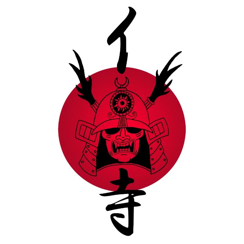 Schwarzer Samurai und Rote Sonne
