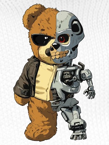 Bear Robot Cyborg