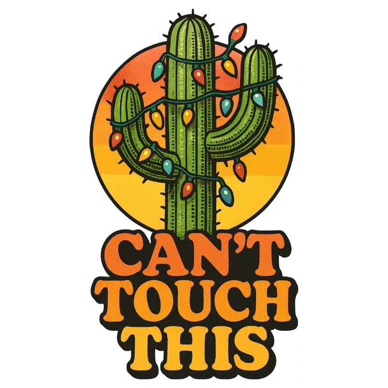 Cactus de Noël - Can’t touch this