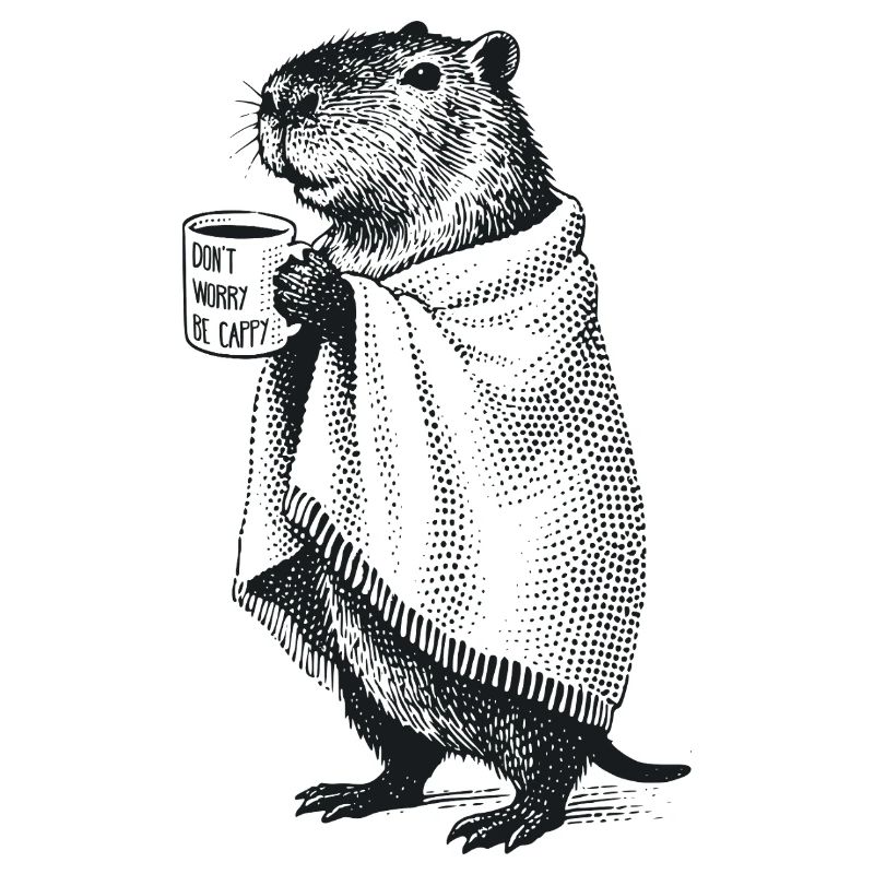 Don’t Worry Be Cappy - Automne Hiver Capybara