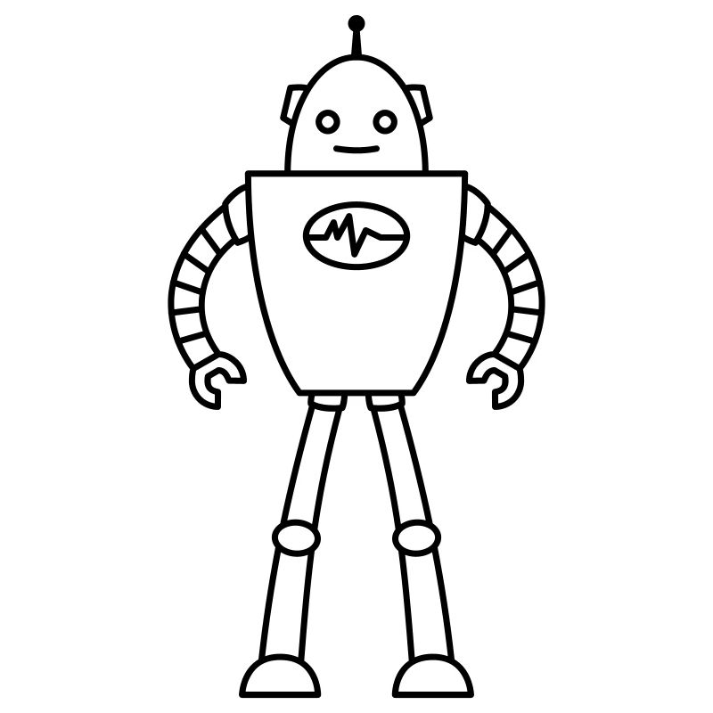 Robots from the Future – AI Sci-Fi Nerd Shirt