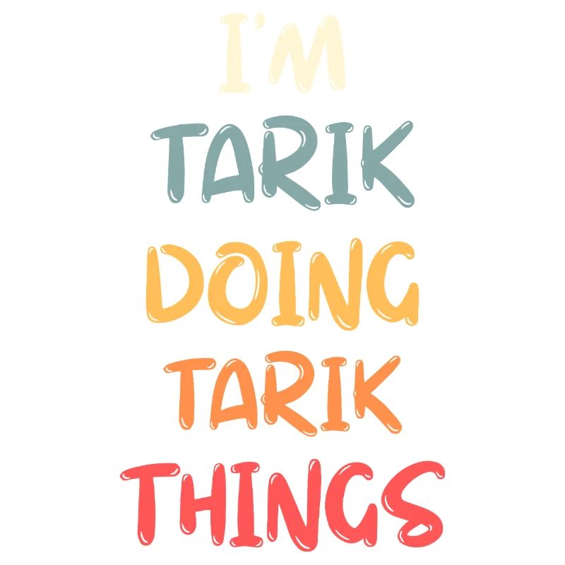 Tarik Name Tarik Personalized Name First Given