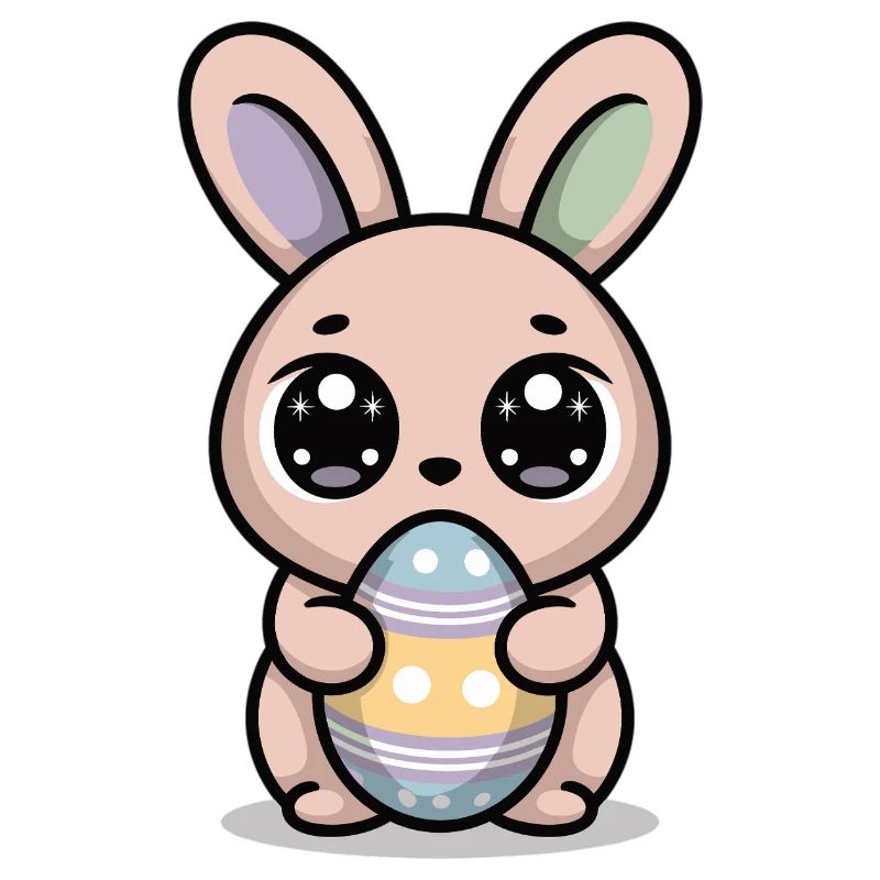 Cute Easter Bunny Kawaii Bunny