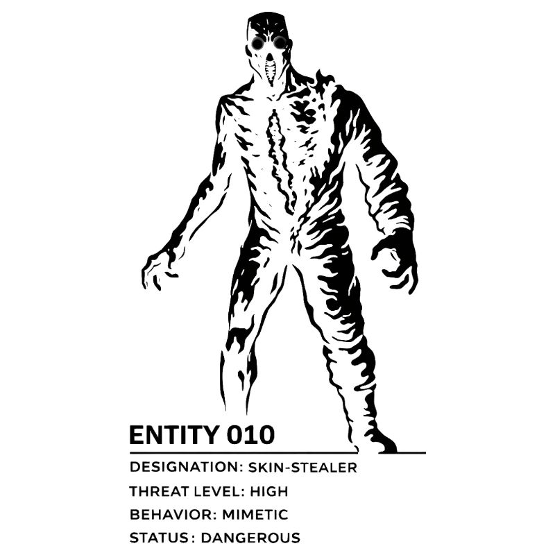 Backrooms Entity 10 black