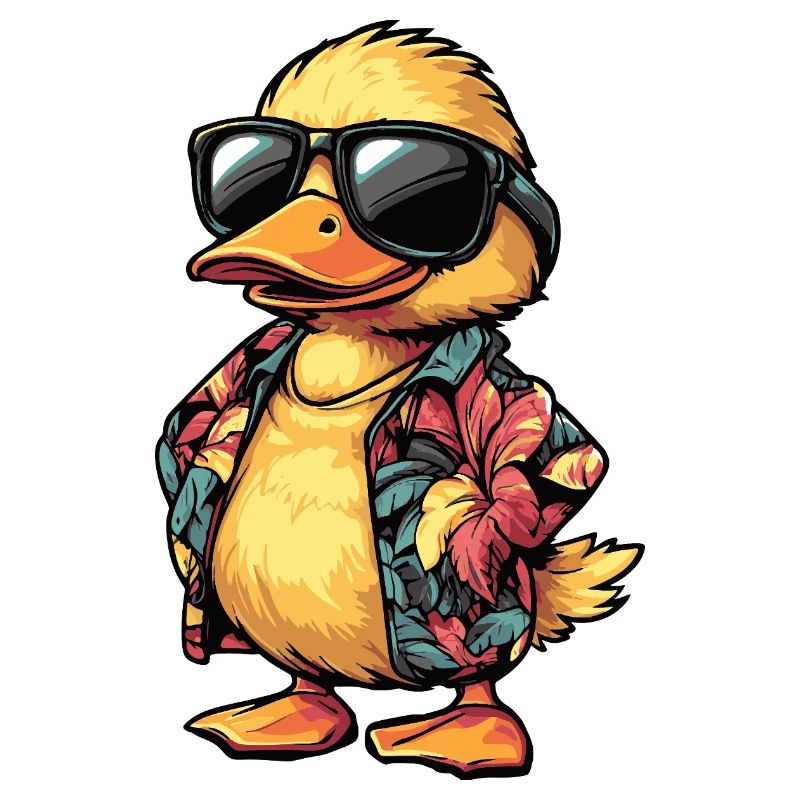 Duck Comic Holiday