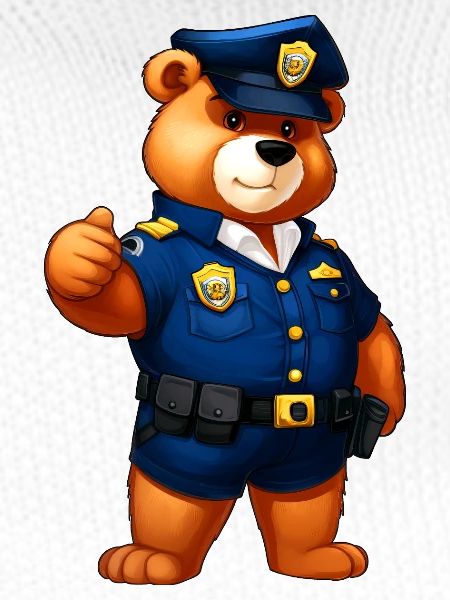 Bären Polizei
