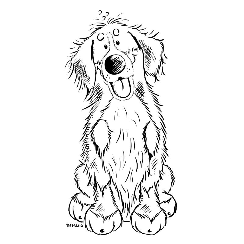 Da ist der Berner Sennenhund