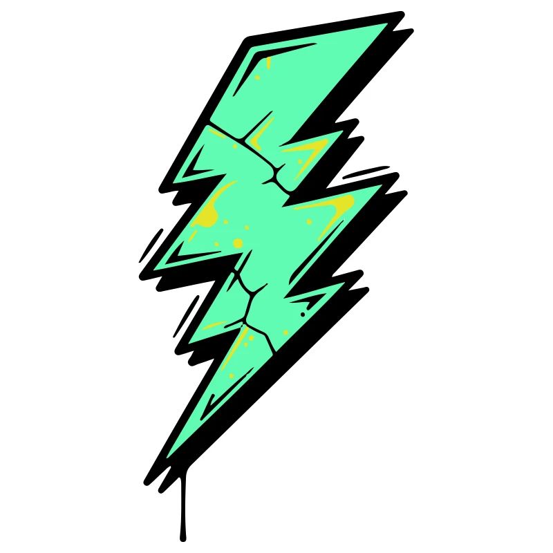 Blitzstil Blitz Abstrakt