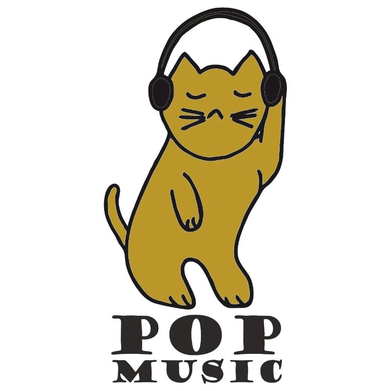 DJ chat avec un casque