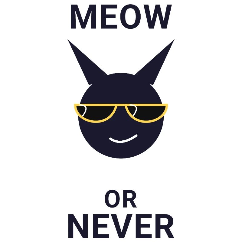 Miau oder nie Sonnenbrillenkatze