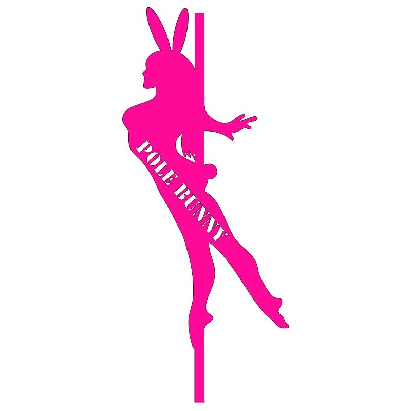 Pole Bunny Silhouette