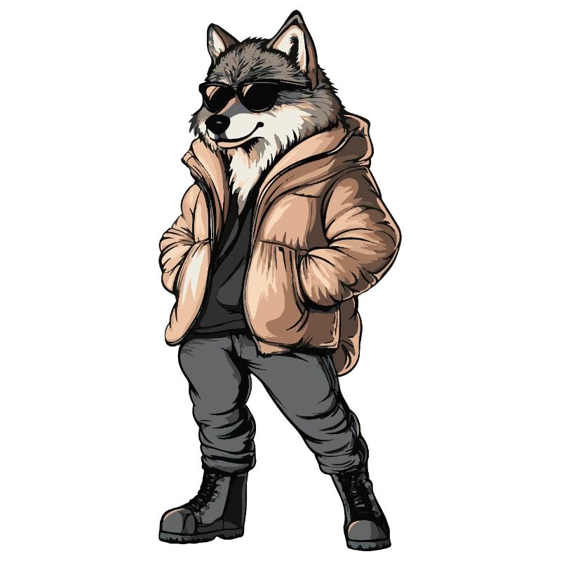 Wolf Cool Hiver