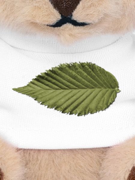 Leaf Structure Olive Green Pattern