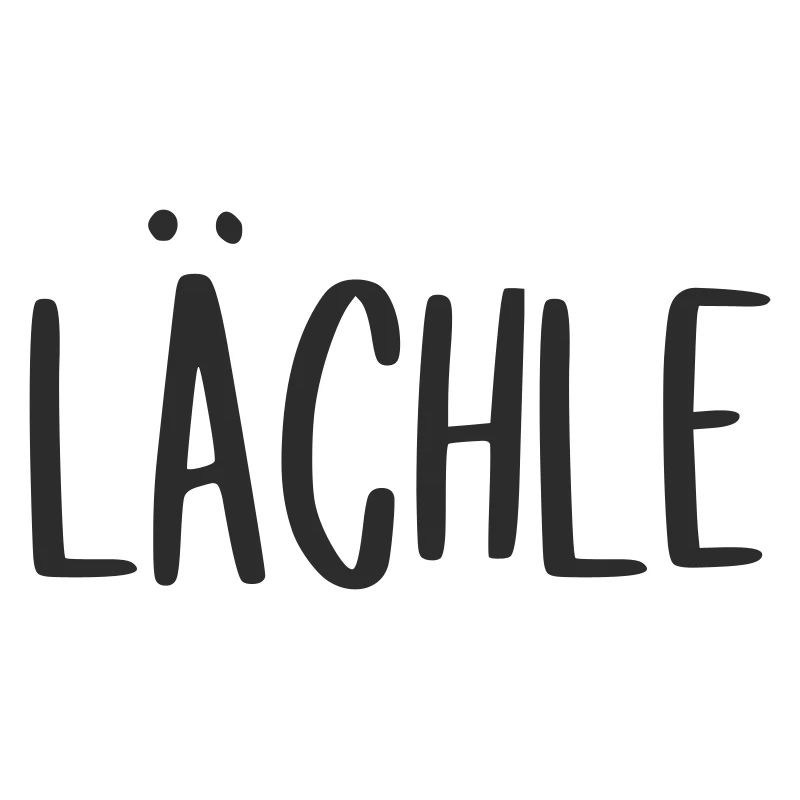 lächle - lachen gute Laune
