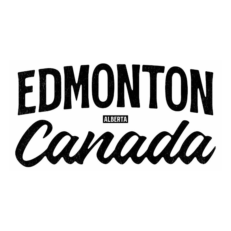 Edmonton, Alberta, Canada – Lettrage vintage
