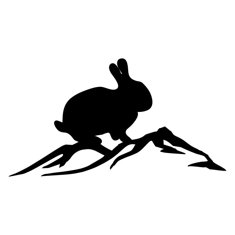 Bunny on mountain