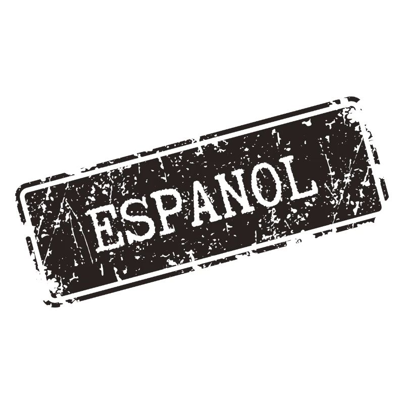 Conception de lettrage inspirée de l'espagnol