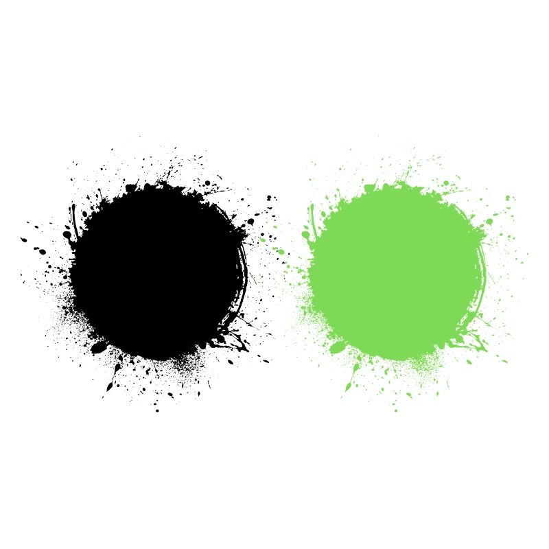 Noir et vert