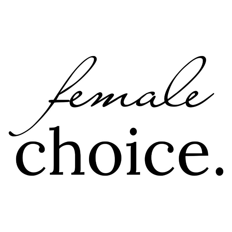 choix féminin. | Montrez ce que vous représentez.