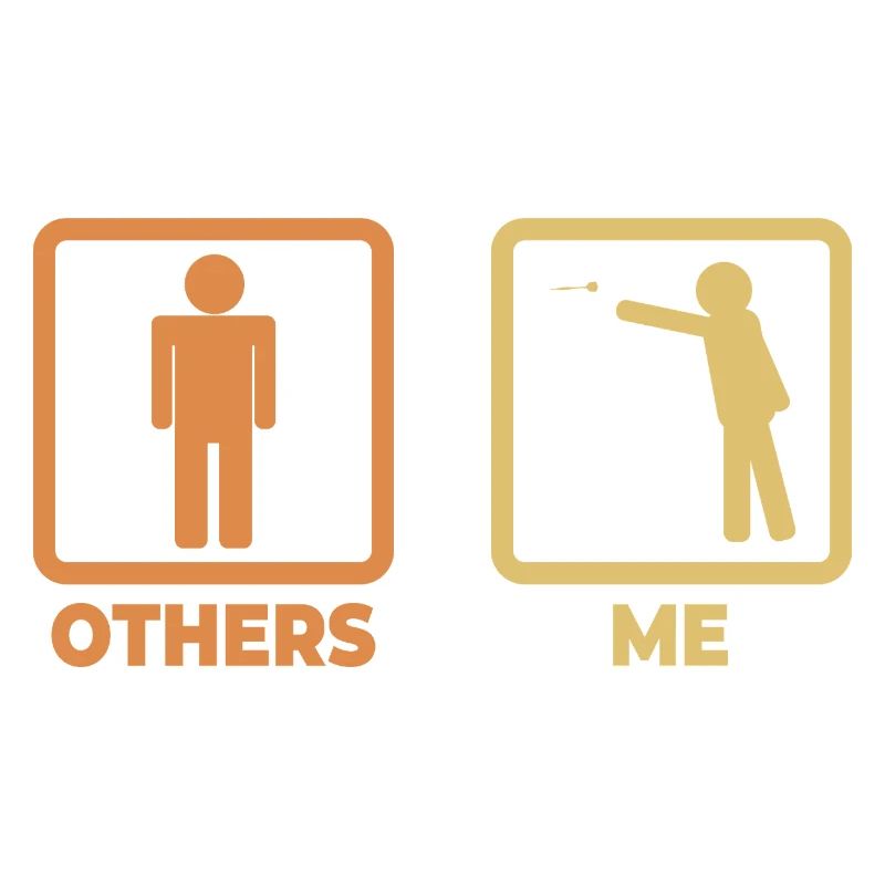 Darter stick figures