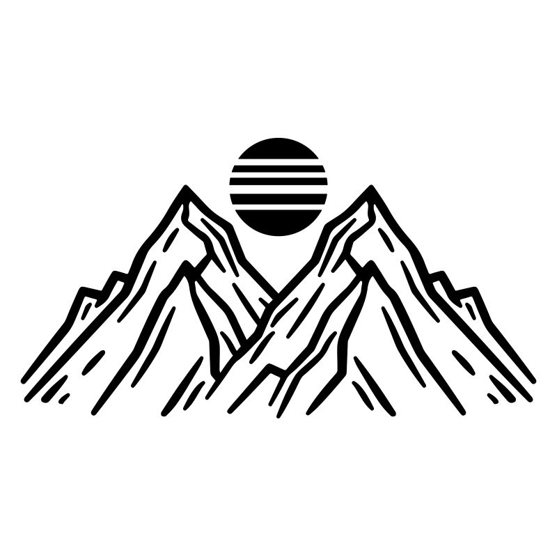 Mountains Sun Nature