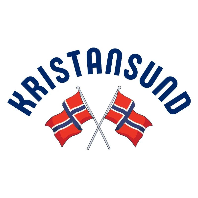 Kristiansund Norway Flags Emblem