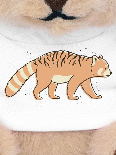 Red Tiger Striped Panda