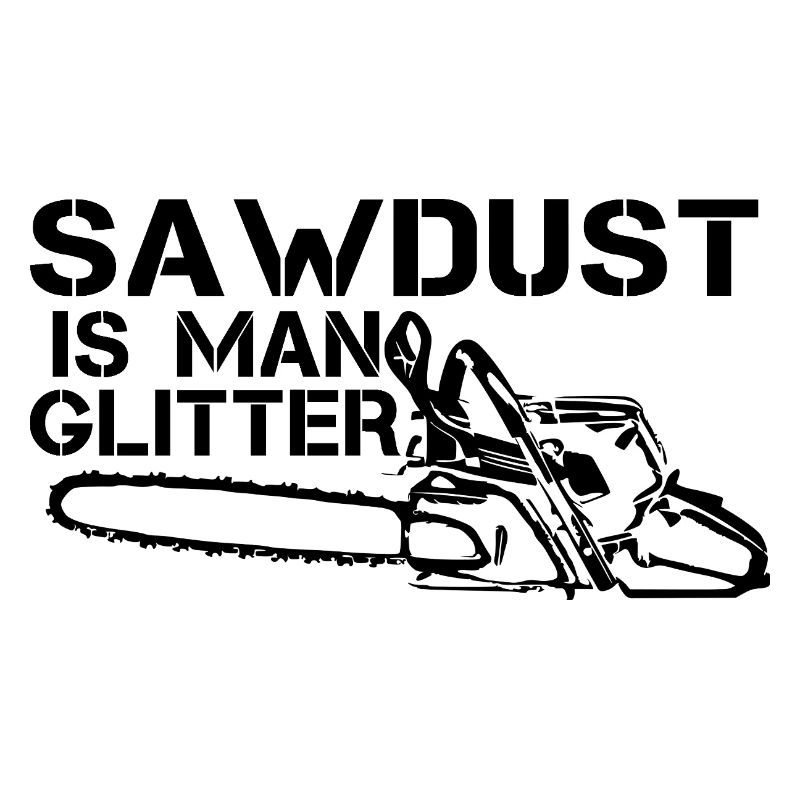 Sawdust Is Man Glitzershirt