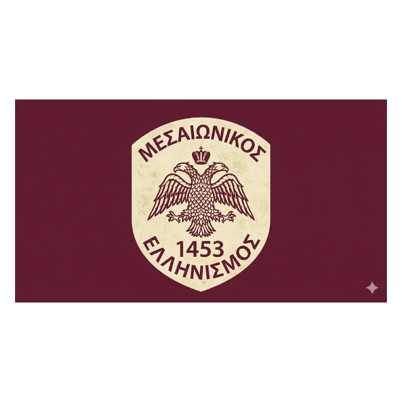 Byzantine Eagle 1453 Emblem