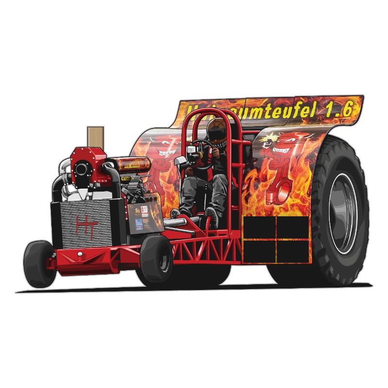 Tractor Pulling // Illustration