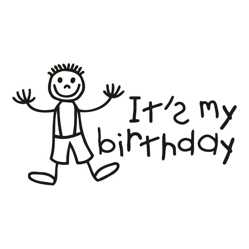 C'est mon anniversaire - Garçon