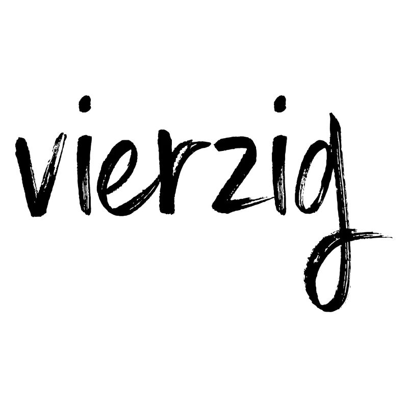 40 vierzig 40. Geburtstag Geschenk