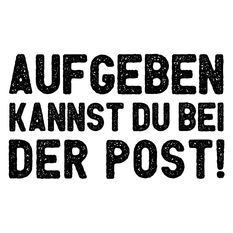 Vous pouvez abandonner à la poste