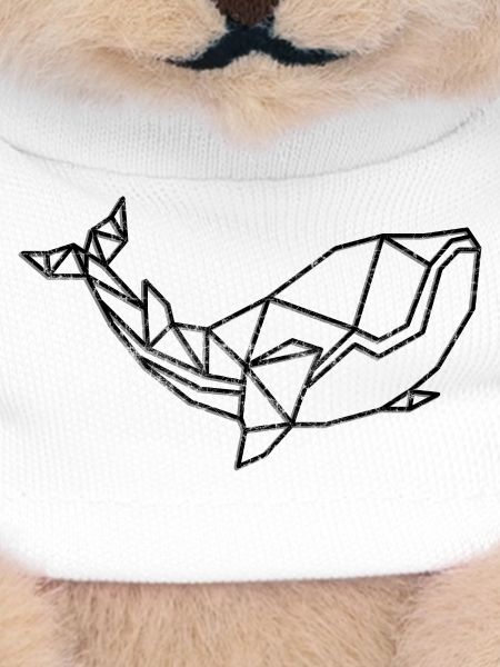 Geometric Whale Lineart