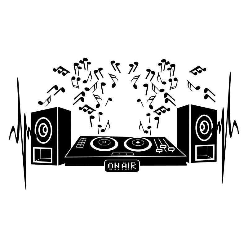 Discotheque turntable