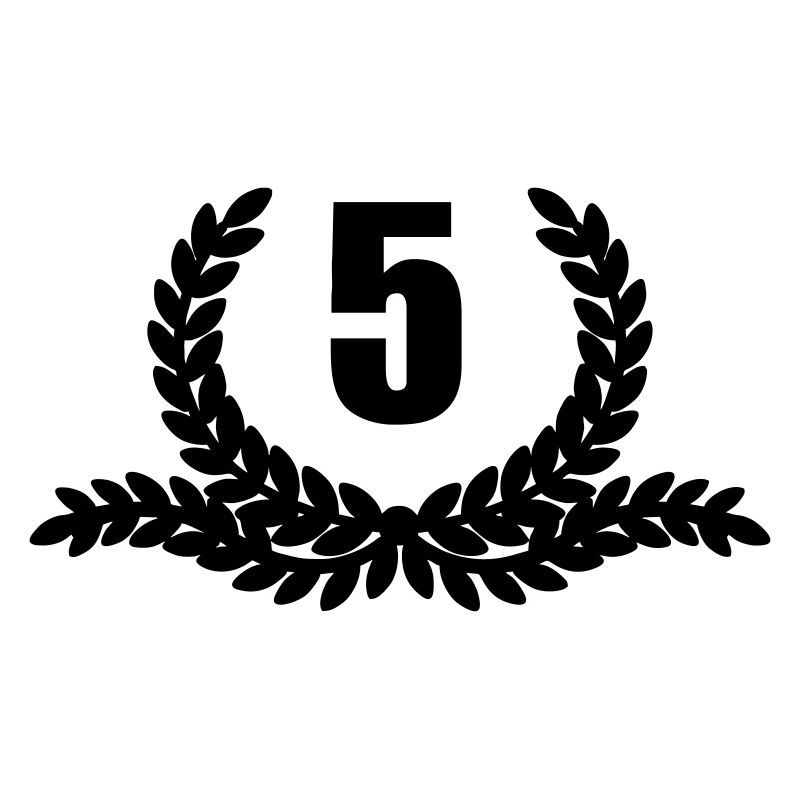 Couronne de laurier 05 ANS