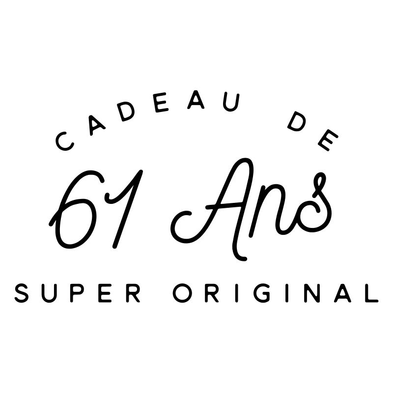 Cadeau 61 ans 