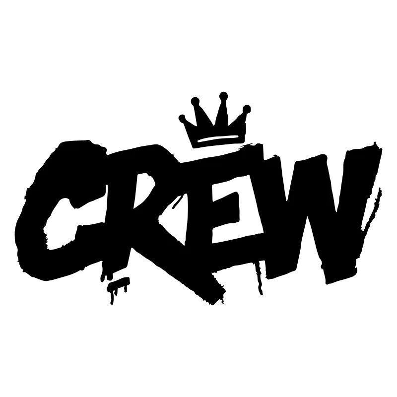 Crew Schriftzug