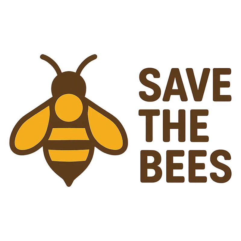 Save the Bees – Bee Logo