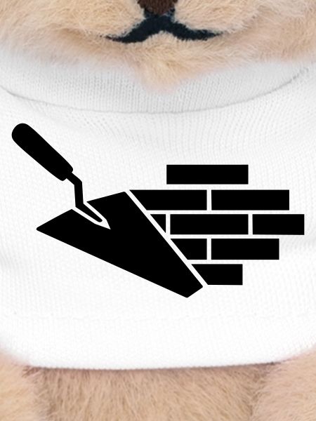 Maurer logo with trowel & brick