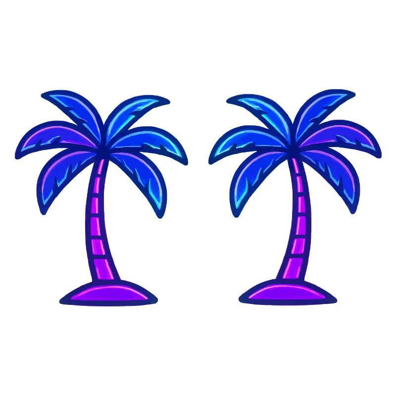 Palm Trees Neon