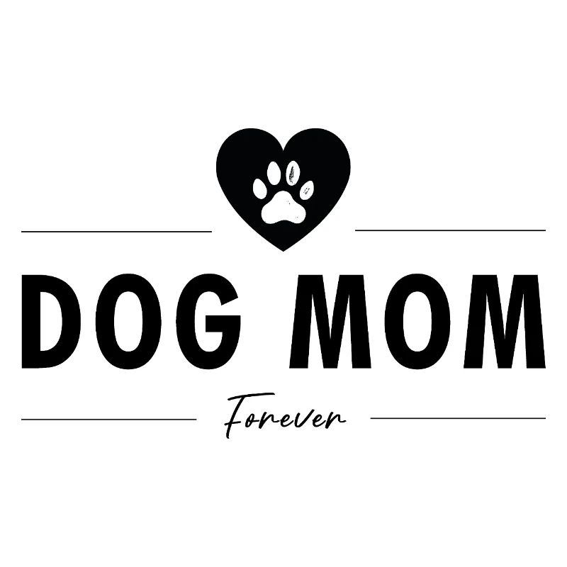 Maman du chien (Noir)