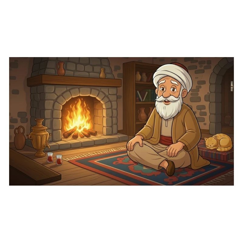 Paix intérieure et pleine conscience : Conception près de la cheminée